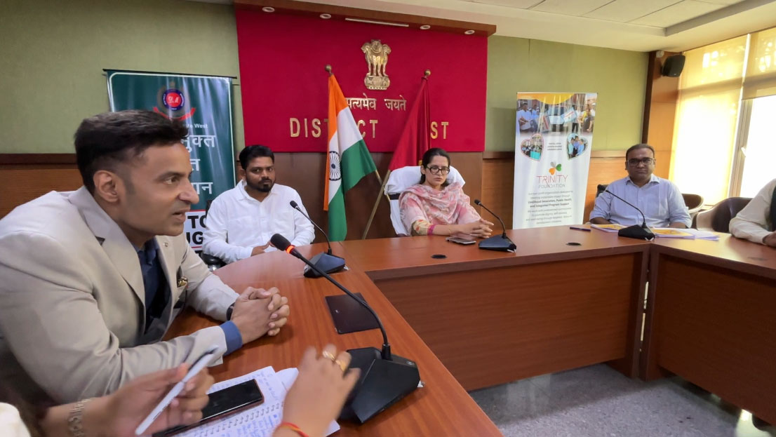 “नशा मुक्त भारत” जागरूकता अभियान : नई दिल्ली (पश्चिम) के जिलाधिकारी के तत्वावधान में नशा मुक्ति कार्यक्रम आयोजित