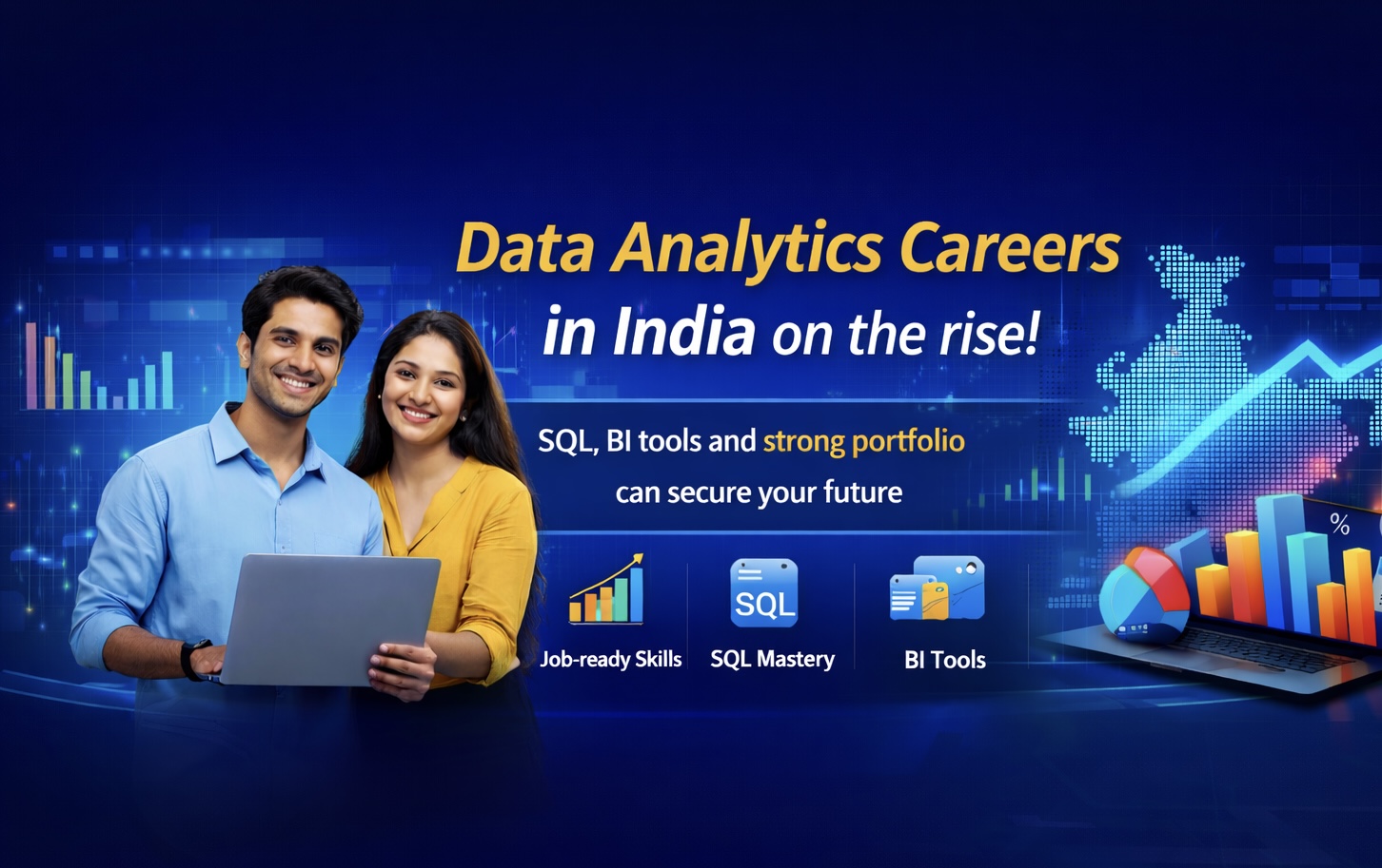 भारत में डेटा एनालिटिक्स करियर: 2026 की “कोर्स-टू-कैरियर” रिपोर्ट