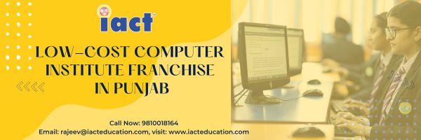 Low-Cost Computer Institute Franchise in Punjab