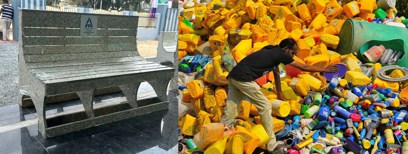 Mumbai Turns 500 Tonnes of Plastic Waste Into Benches