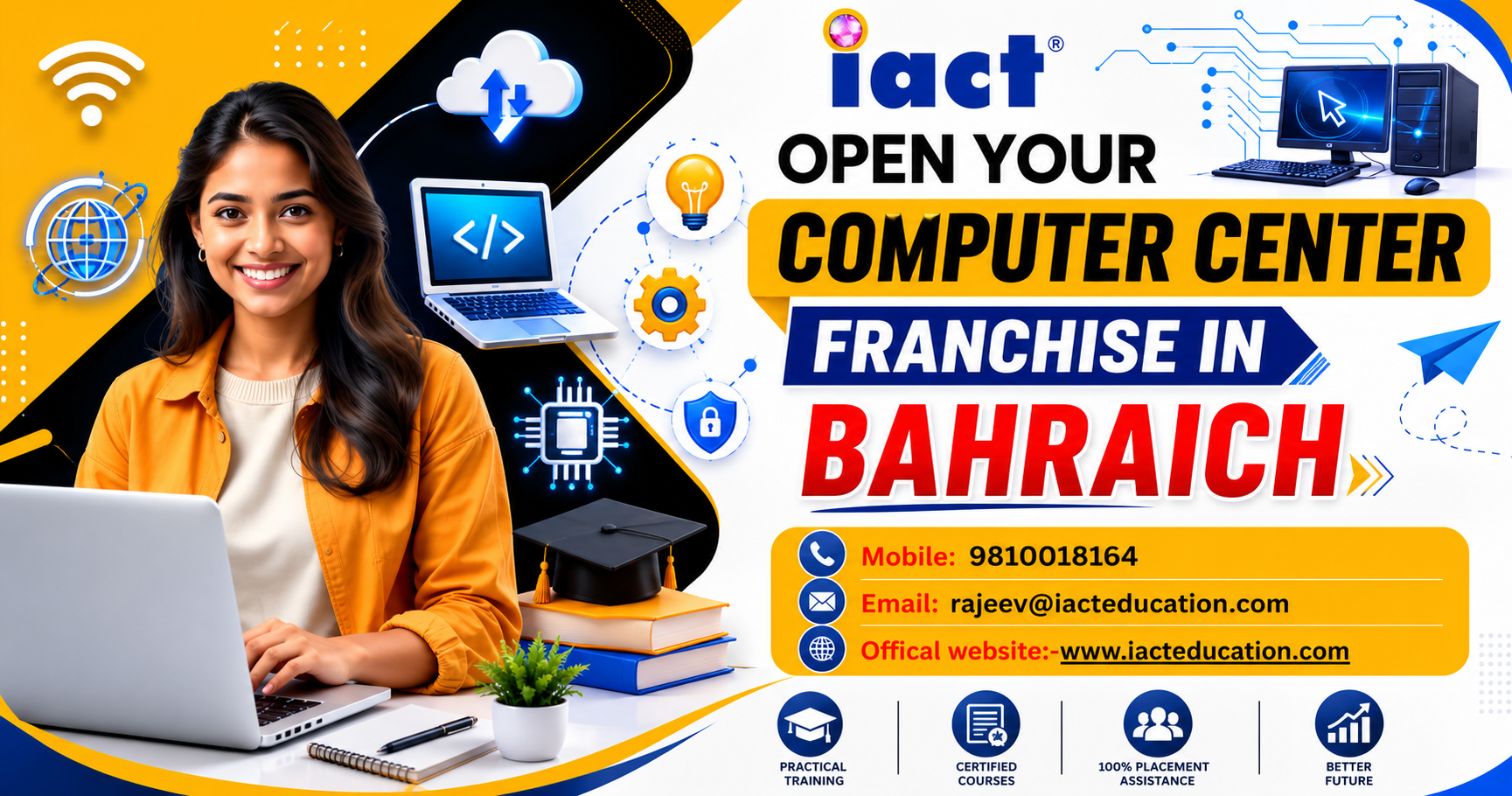 iact education Brings Computer Institute Franchise Opportunities To Bahraich