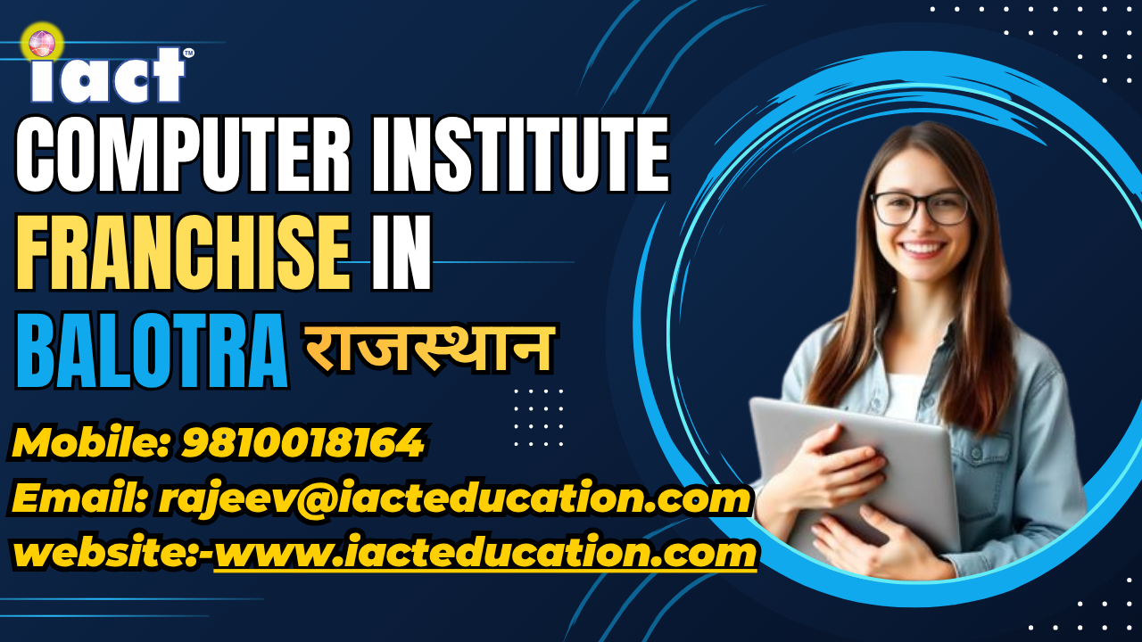 Best It Computer Institute Franchise in Balotra Rajasthan