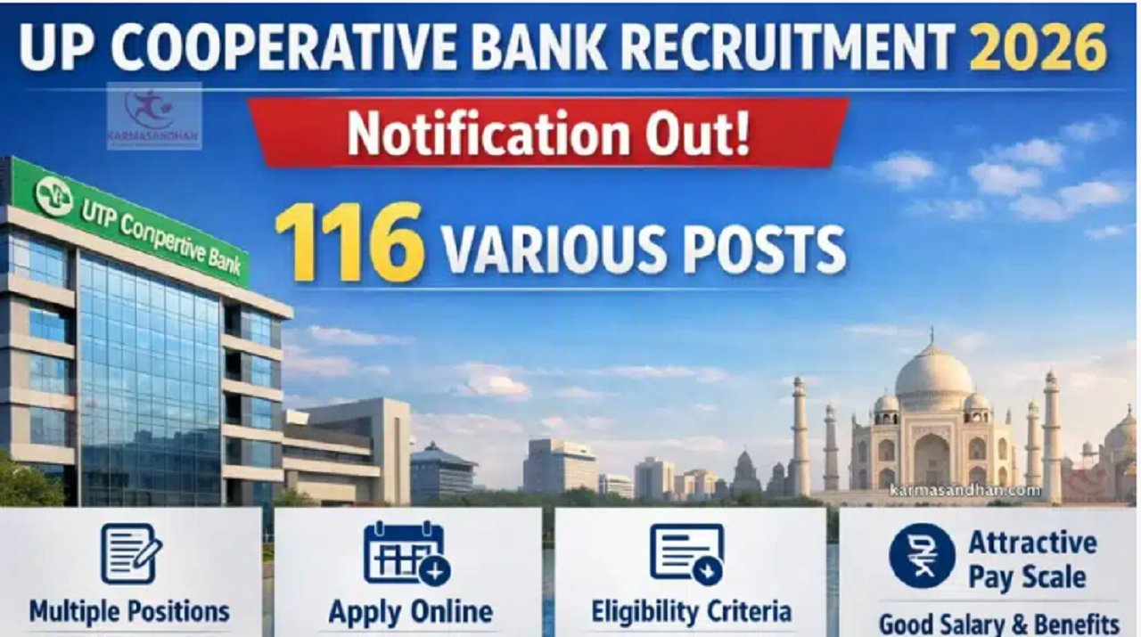 UP Co-operative Bank Recruitment 2026: Apply Now