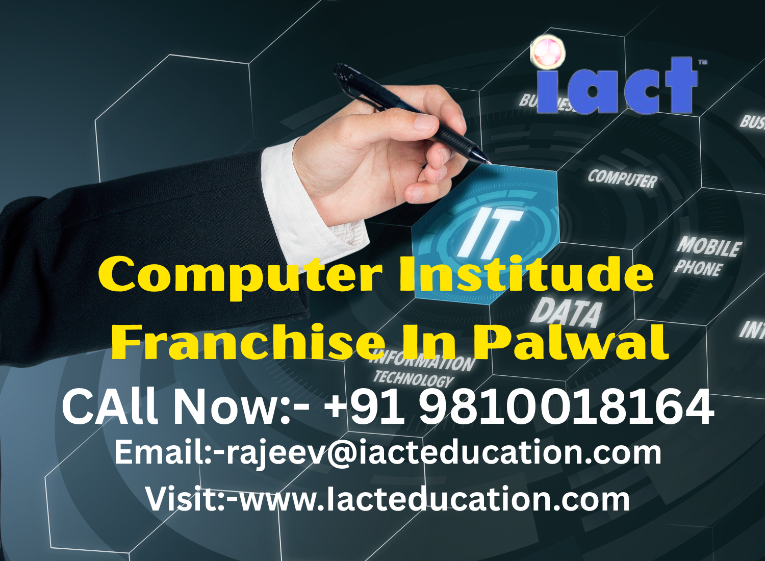 IACT Education Announces Franchise & Certification Support for Computer Training Centers in Palwal, Haryana