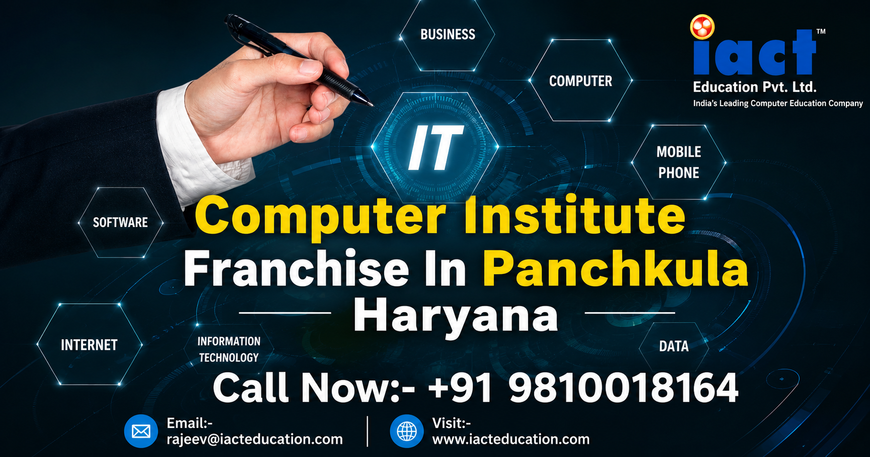 Best Computer Center in Panchkula – IACT Education Announces Franchise Opportunity for Training Institutes