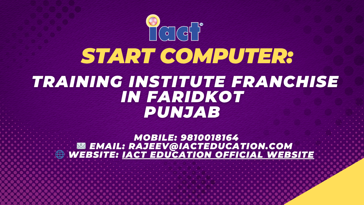 Demand for Computer Education Rising Fast in Faridkot Punjab