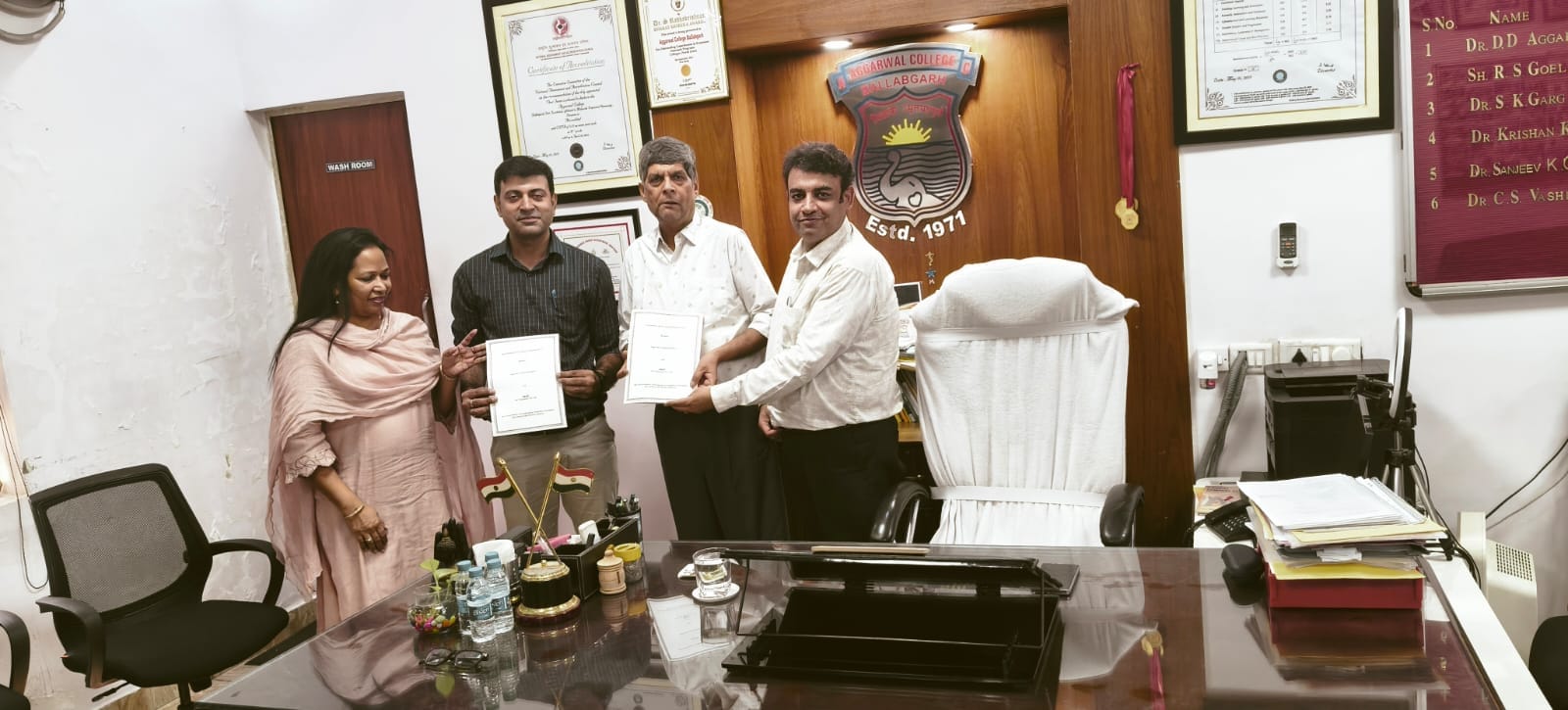 Aggarwal College, Ballabgarh Sign MoU to Advance AI, Digital Learning and Employability Skills