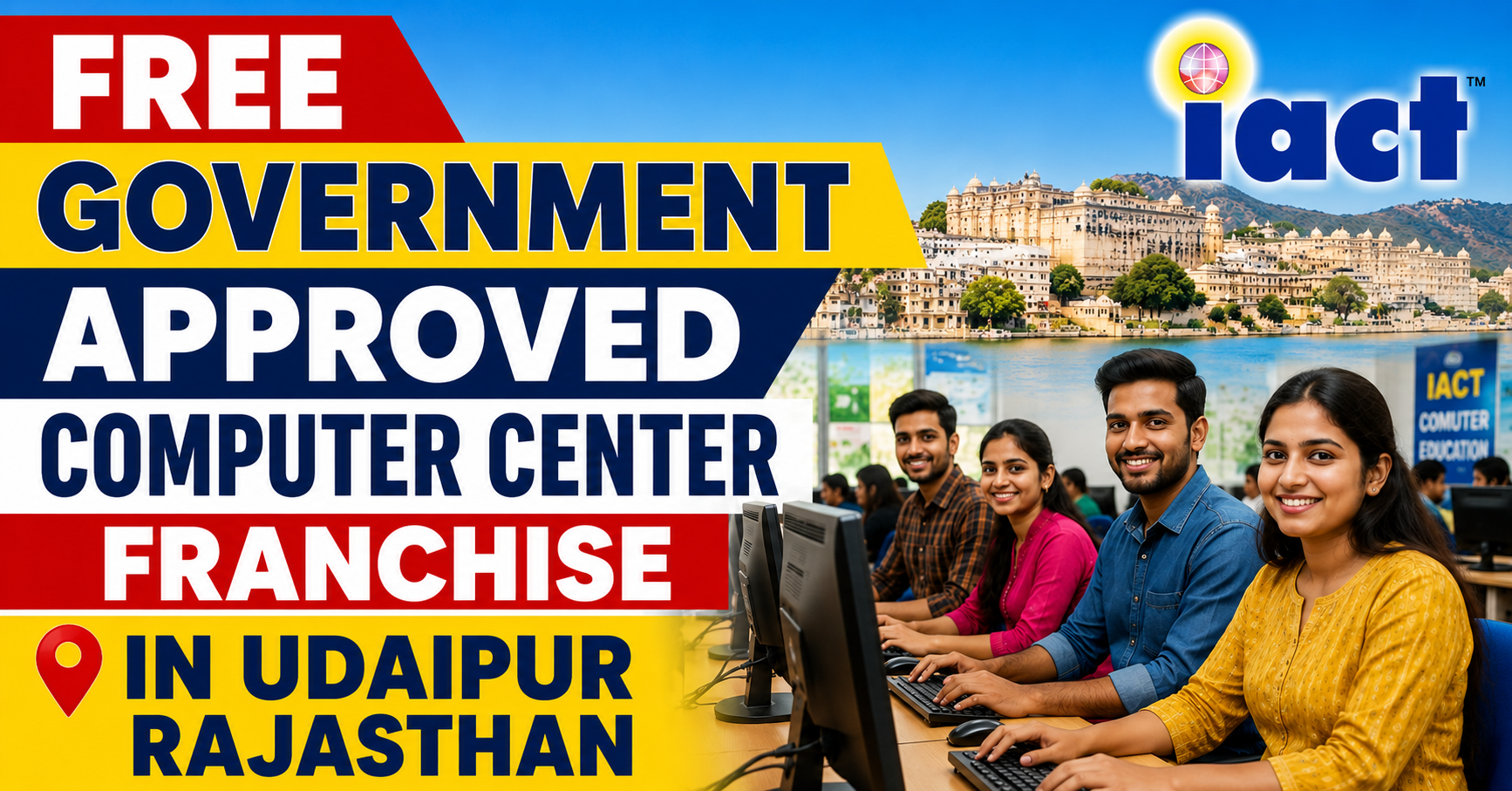 Free Goverment Approved  Computer Center Franchise In Udaipur Rajasthan