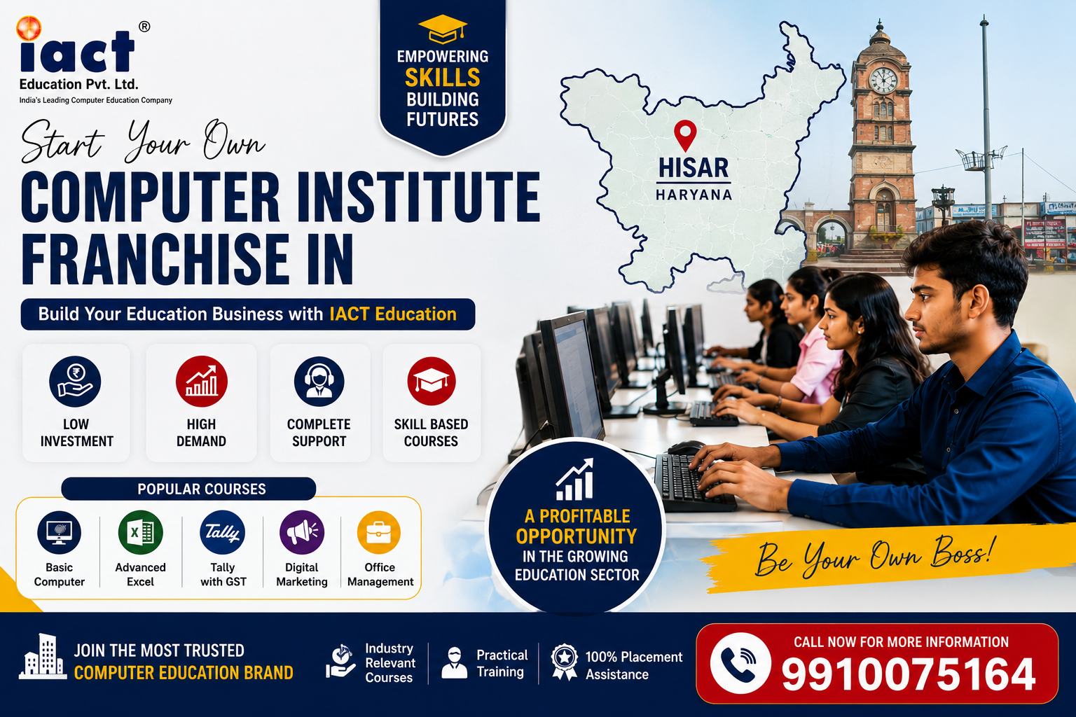 Computer Institute Franchise in Hisar – A Smart Education Business Opportunity