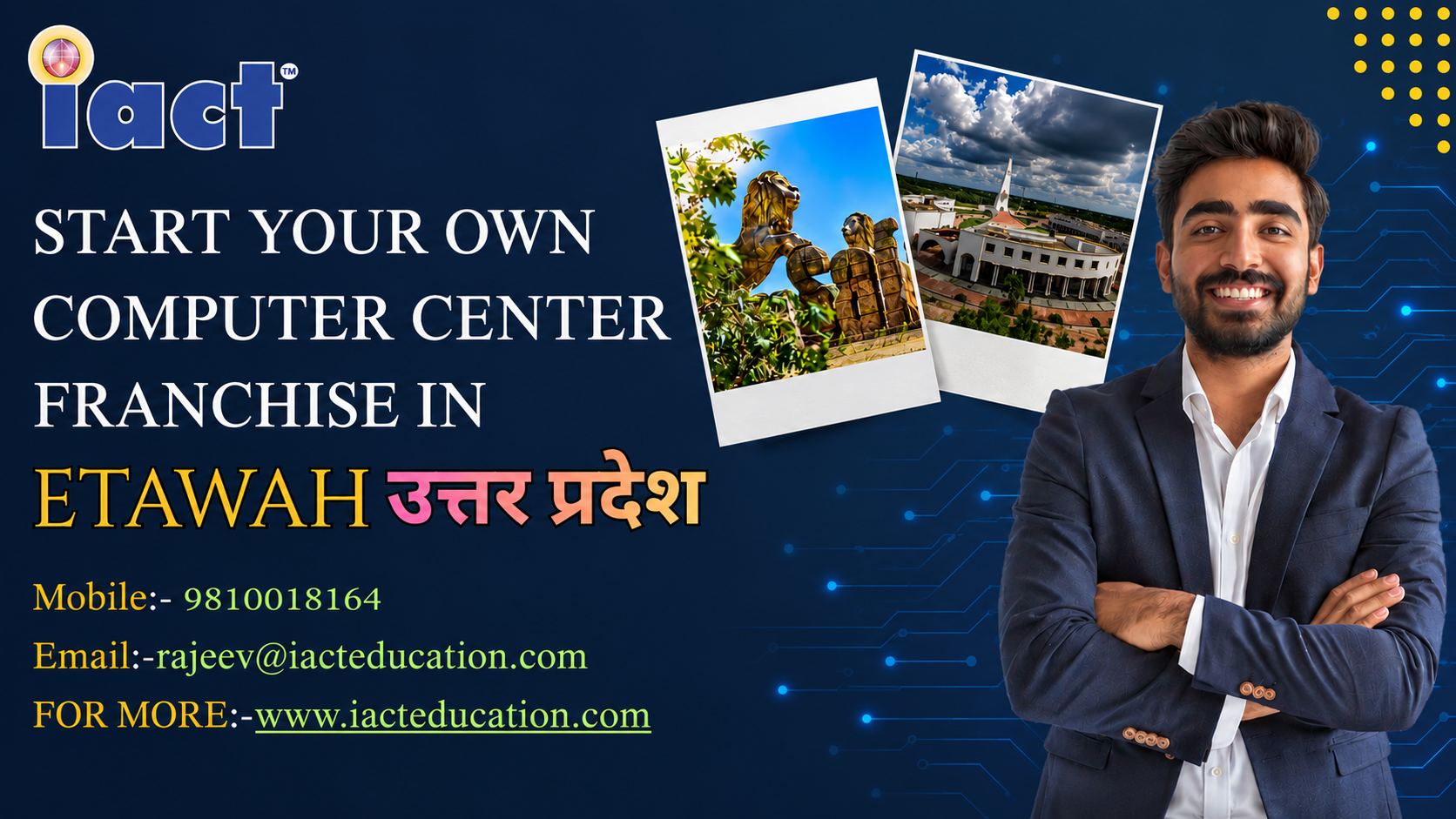 Etawah में Career-Oriented Learning की बढ़ती मांग, iact education ला रहा है नए अवसर
