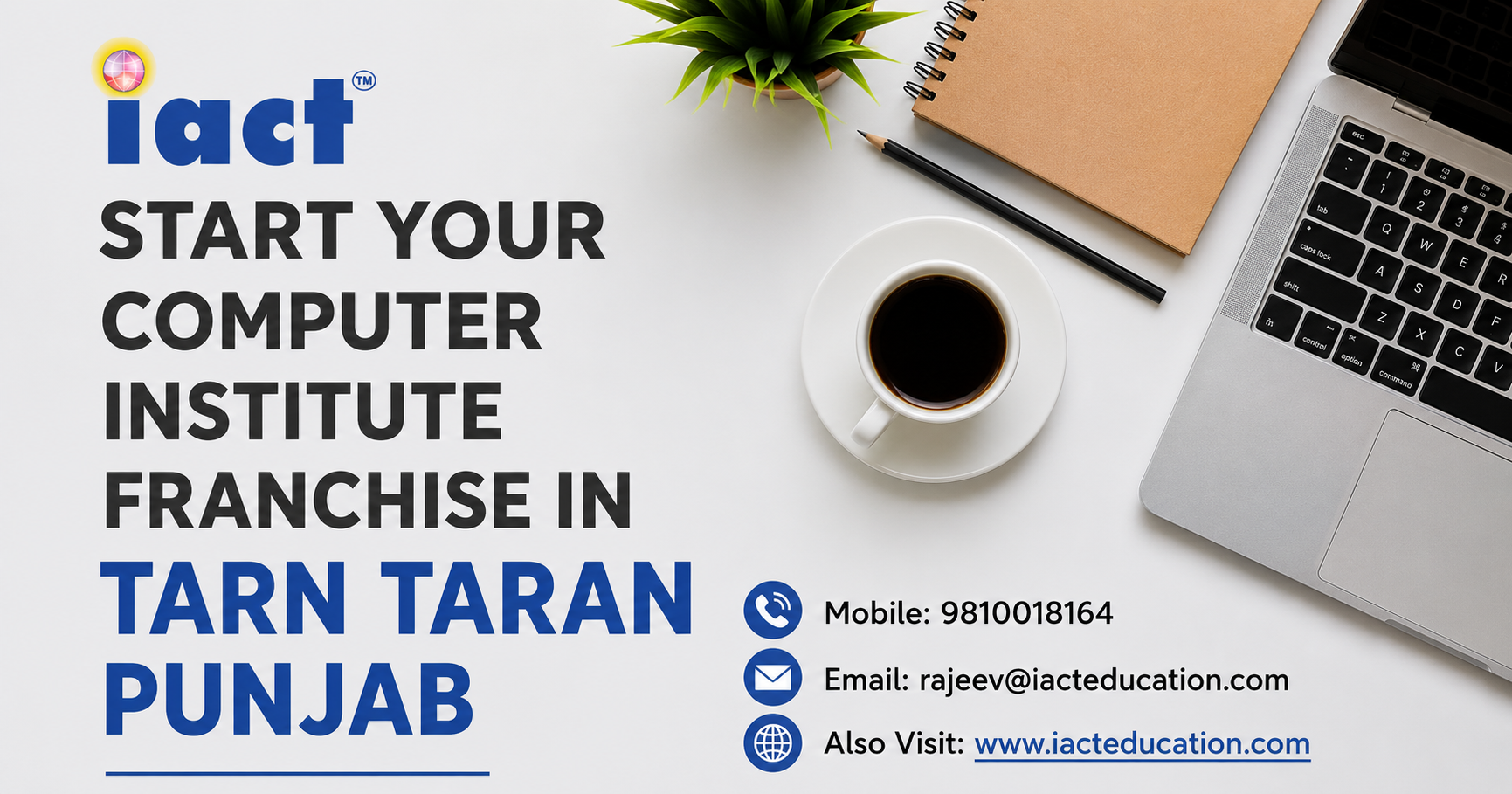 Computer Institute Franchise In Tarn Taran Punjab | Build Your Digital Education Business With iact education